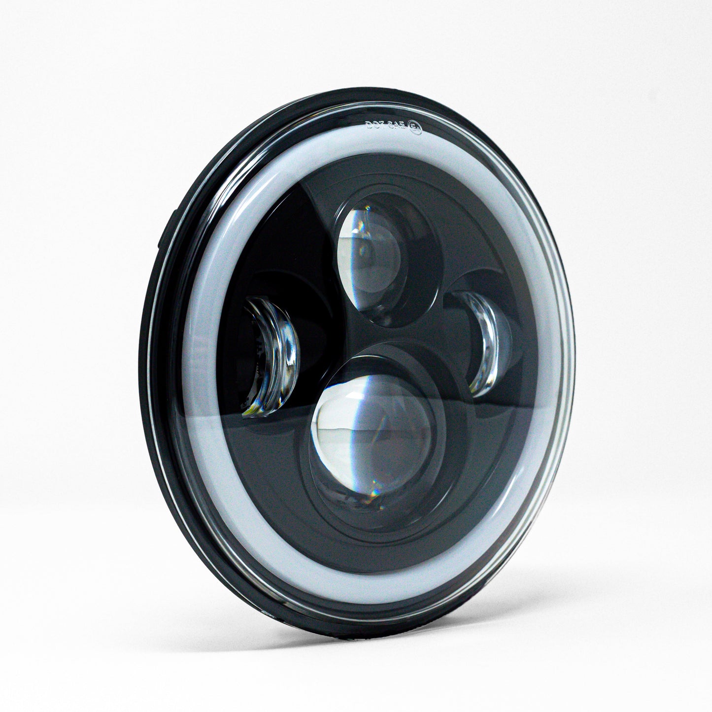 Scratch and Dent - 4K 4x4 7-inch LED Angel Eye Headlights