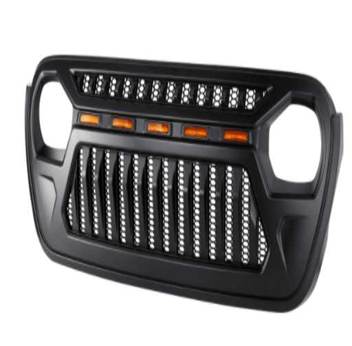 Oakman Offroad JL/JT LED Grill for Jeep Wrangler JL or Gladiator JT