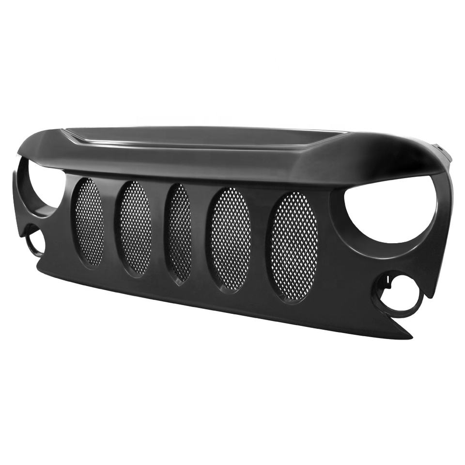 4K 4x4 Spider Fang Grill for Jeep Wrangler JK